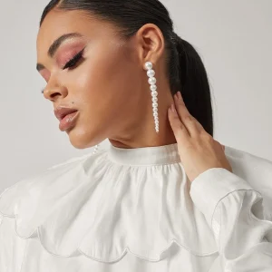 Boucle d'oreille Bead Perle