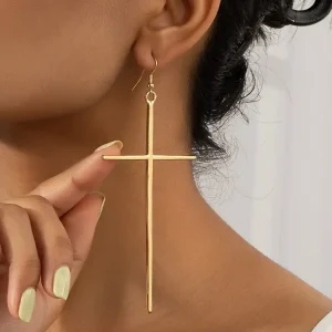 Boucle d'oreille Beautiful Cross