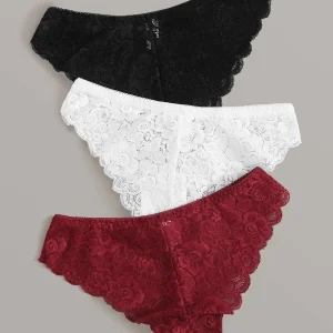 Sous-vetement Dentelle 3 pack