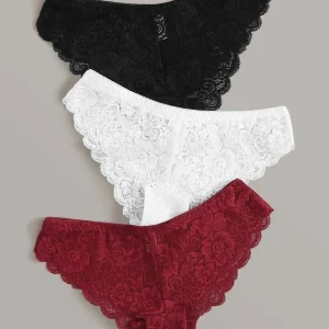 Sous-vetement Dentelle 3 pack