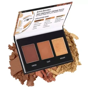 Black Radiance Contour Palette Medium to dark :Moyen à foncée