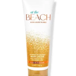 Creme  de Corps at the BEACH
